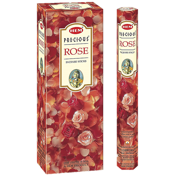 HEM Rose Incense Sticks. Pack Of 120. Relaxation/Stress Relief/Cleansing