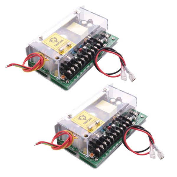 2X Dc 12V 5A Ups Fuction Door Access Control Power Supply Use