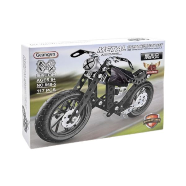 Metal Construction Set: Build Your Own Motorcycle Model