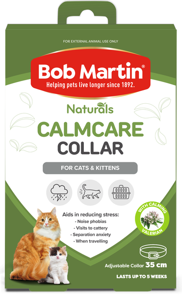 BOB MARTIN Naturals Calmcare Collar for Cats &amp; Kittens 1 x 35cm