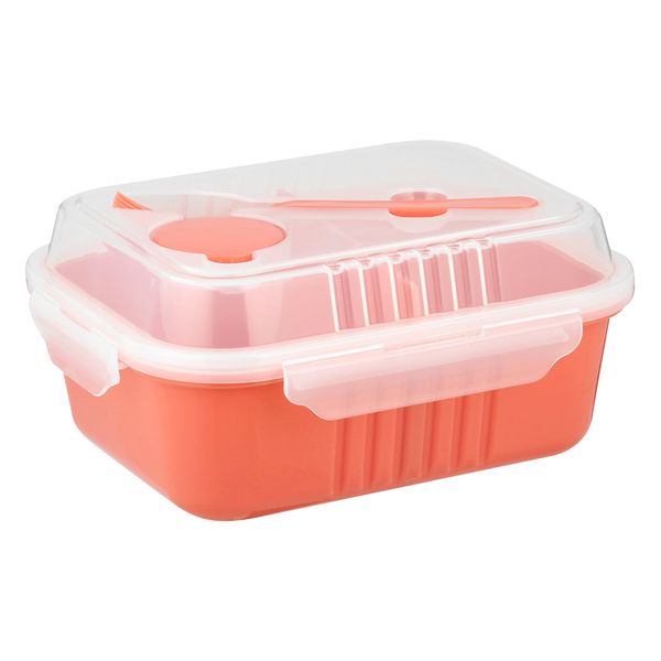 Snappy Lunch Box Rect 1.7lt Coral - SN-1700C