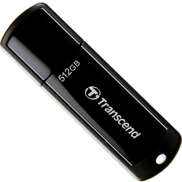 Transcend Memory Stick JetFlash 700 512GB USB Stick - Black Flash Drive