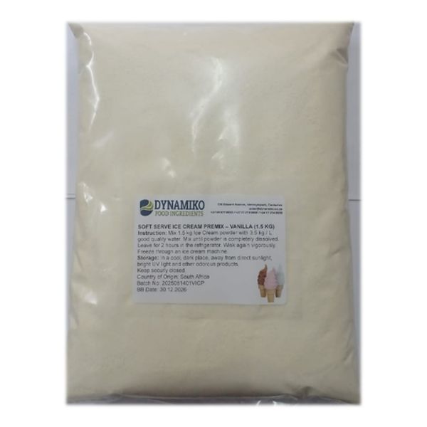 Dynamiko - Soft Serve Ice Cream Premix Powder - Vanilla