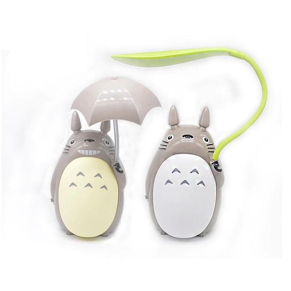 Kawaii Cartoon Totoro Battery LED Table Lamp Table Lamp Night Lamp Reading