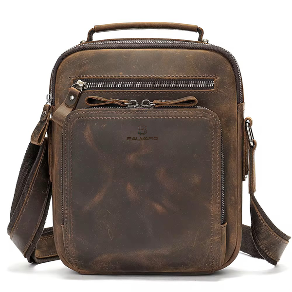 Balvaro - Leather Messenger Bag