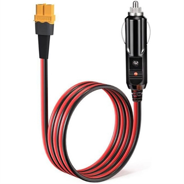 Xt60 Connector Extension Cable with Lighter Plug 10Ft 14Awg