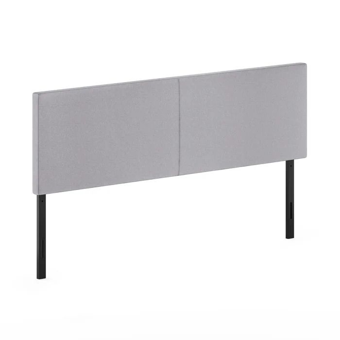 Karp Upholstered Grey Headboard Shop Today. Get it Tomorrow
