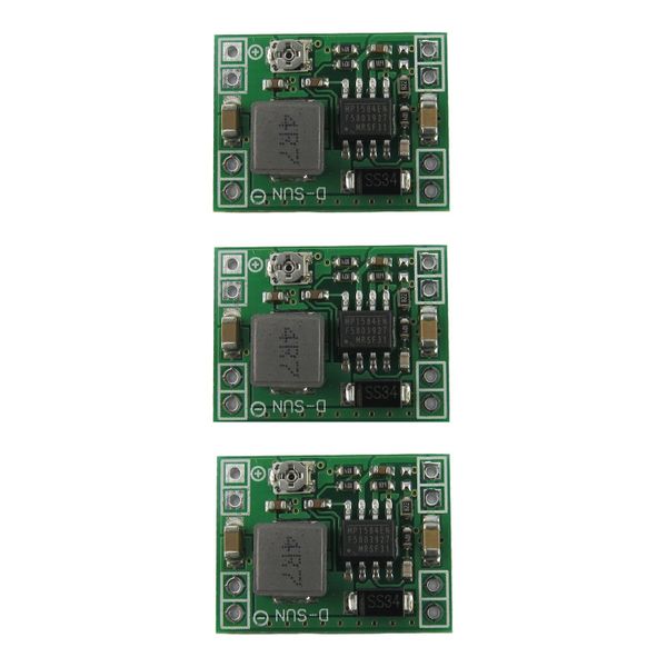 3pcs Mini MP1584EN DC-DC Buck Converter Adjustable Power Supply Module
