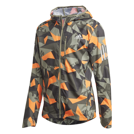 adidas own the run camouflage jacket