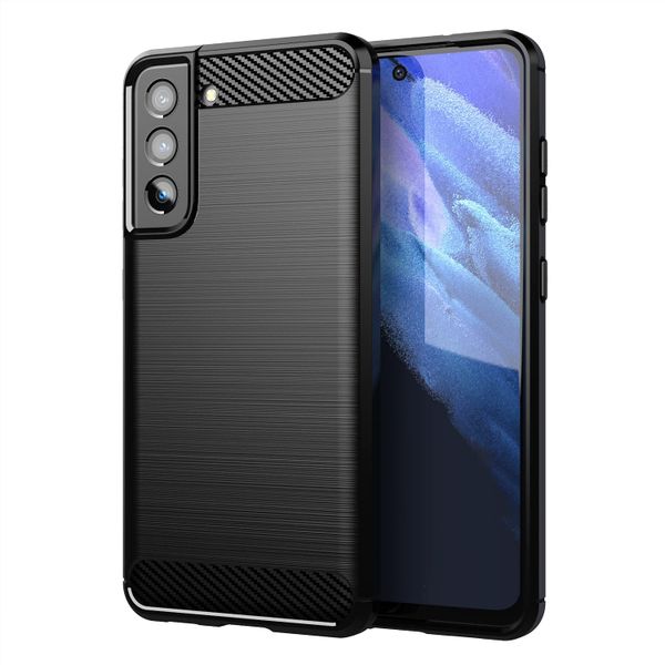 Slimfit Shockproof Carbon Case for Samsung Galaxy S21 Ultra