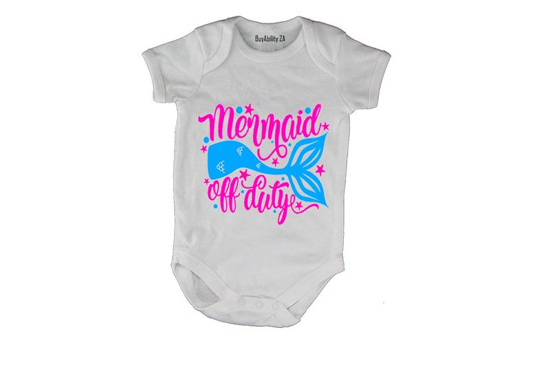Mermaid off Duty! - Baby Grow