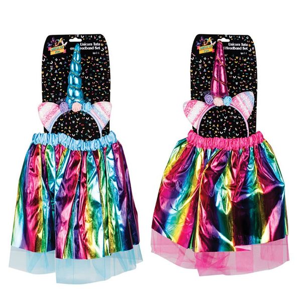Kids Unicorn Dress-up Set - Purple (4 Pack)