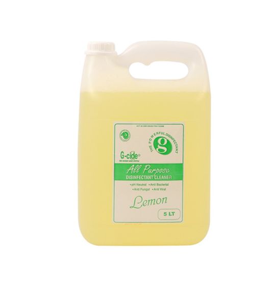 G-cide - All Purpose Surface Disinfectant Cleaner - Lemon 5L