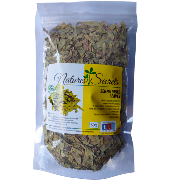 Nature's Secrets Senna leaves Colon Cleanser tea laxative