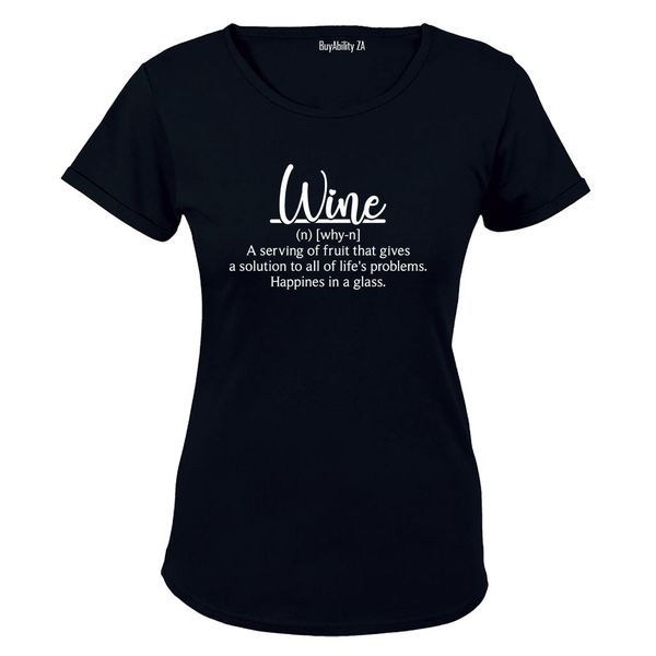 Wine Defined - Ladies - T-Shirt
