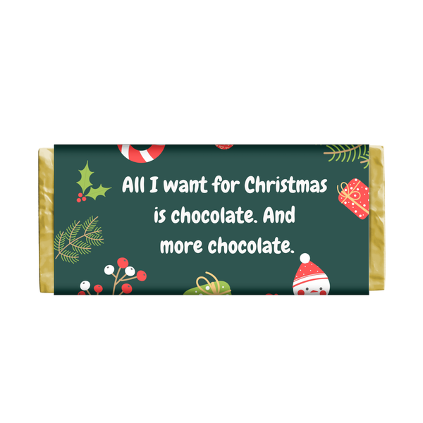 Christmas Chocolate Gift Idea, Custom Thank You Appreciation Present 17