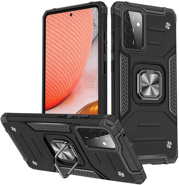 MDM Electron Shockproof Case For Samsung A72-Black