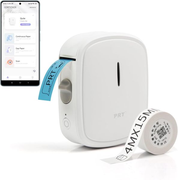 HPRT- Q2- Portable Bluetooth Label Printer with a Label roll