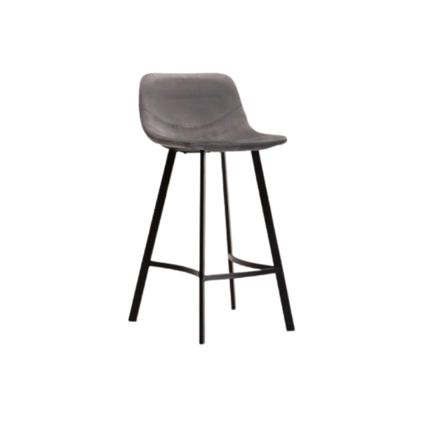 Luxury Velvet Kitchen Stool
