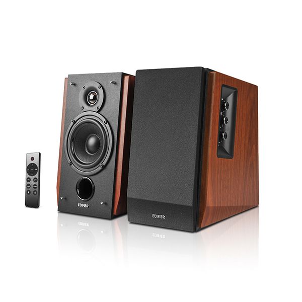 Edifier R1700BTs-BRO Active Bookshelf Speaker with Sub-out - Brown