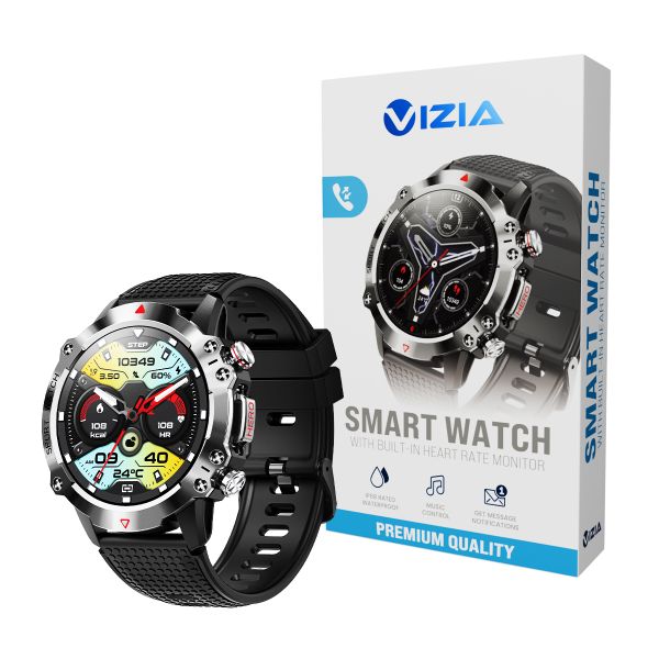 Vizia Titan Series Smartwatch with Bluetooth Calling and Fitness Tracking
