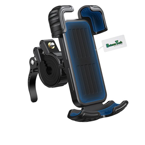 BotereuTech Bicycle Phone Mount YYS443 Adjustable Handlebar ABS Black