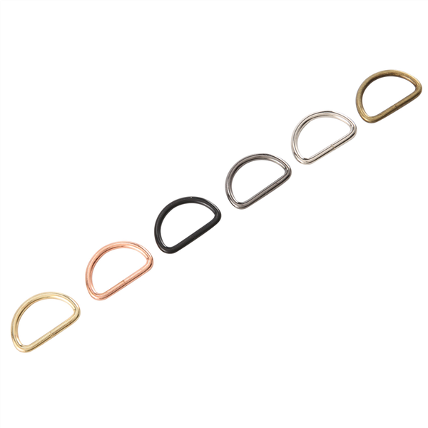56 Pcs Keychain Hooks for Bag Making with D Rings and Slide Buckle