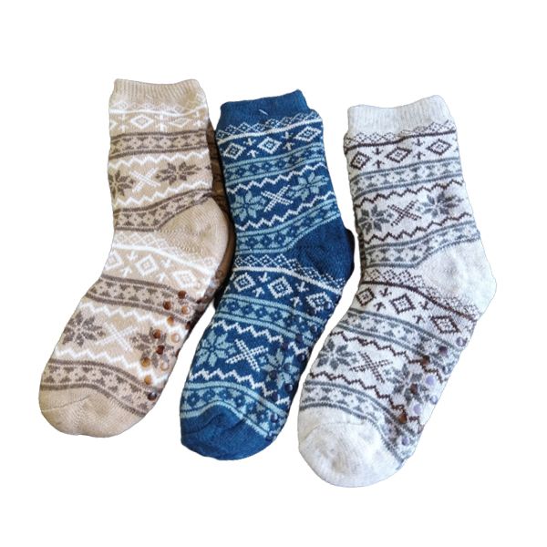 Men Winter Fleece Lining Socks