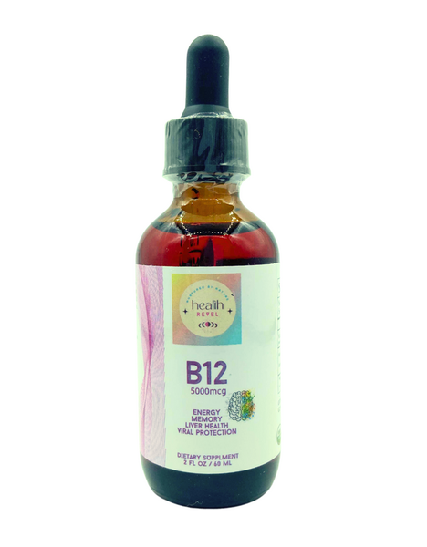 Liquid B12 (Methylcobalamin &amp; Adenosylcobalamin) - 60ml - 5000 MCG