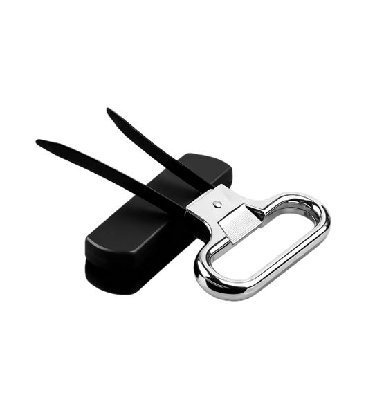 Double-Duty Wine And Beer Bottle Opened Corkscrew Bottle Opener Two-Prong