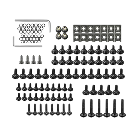 Motorcycle Fairing Bolts Kit/ Fastener Clips (137 Piece)