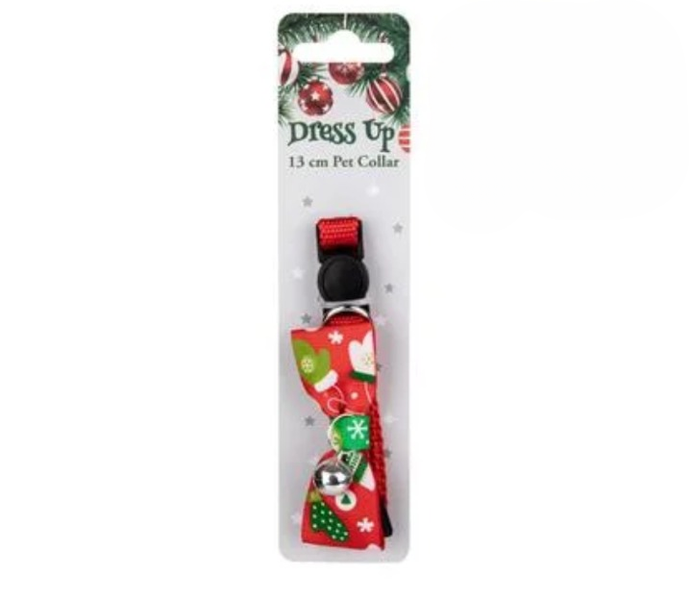 Jolly Holiday Pet Collar, Assorted Xmas Dress-Up 13×2 cm