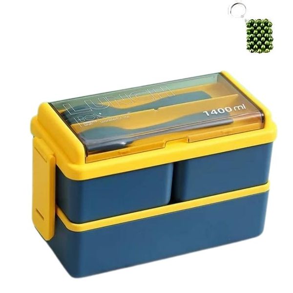 Student Lunch Box Double Layered Insulation And A Keyholder
