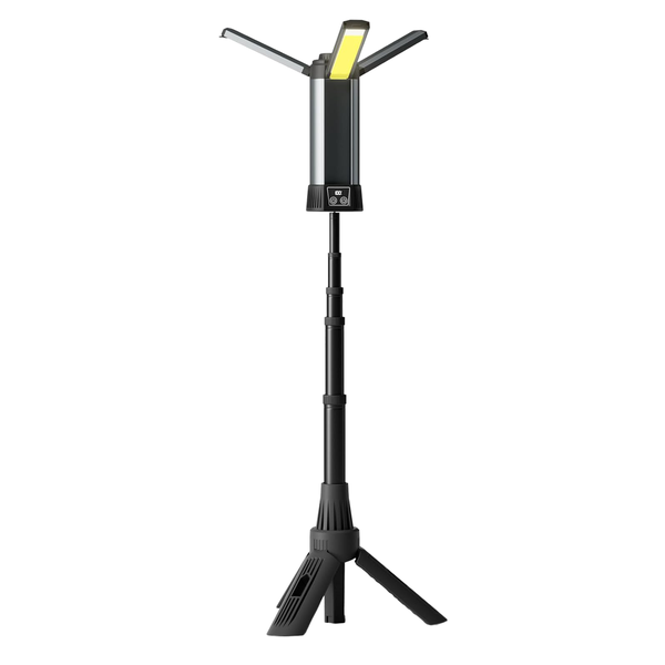 LED Work Light with Portable Folding Stand 2000 Lumen 2 Pack