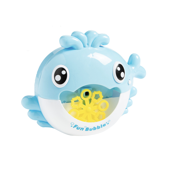 Electric Whale Shaped Bubble Blowing Singing Toy