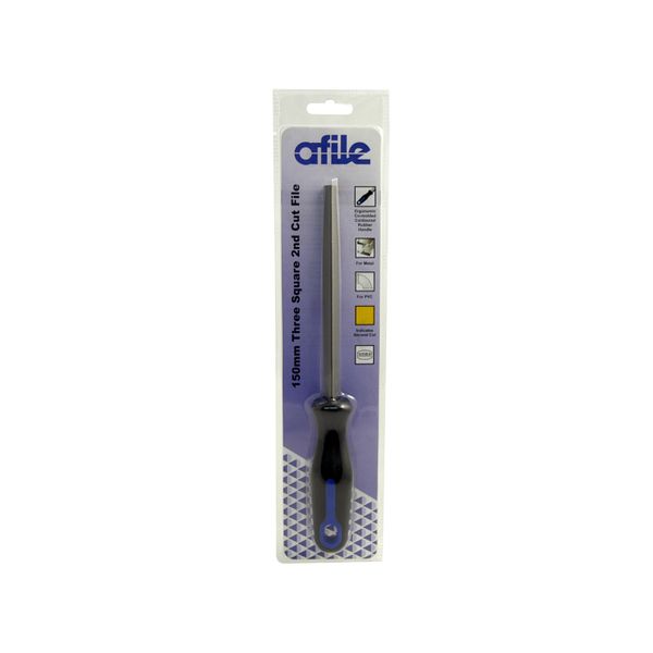 Afile - Three Square - 2nd Cut - Handled - 250mm