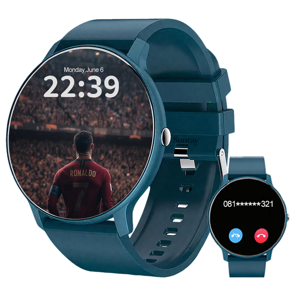 SUNRAY Smart Watch for Men- Pro Health Tracker, Calls, Fitness, iOS Android