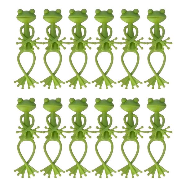 Frog Plant Support Clips - Plastic Stem Holders for Climbing Plants