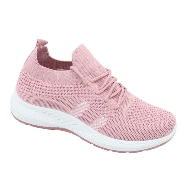 Dsl Ladies Fashion Sneaker Dark Pink Size