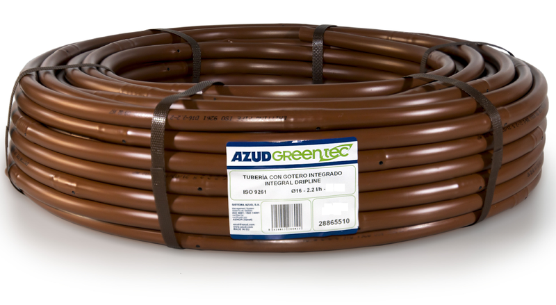 AZUD Greentec 16mm Irrigation Dripline 100m Roll