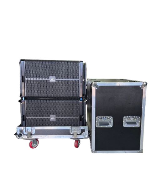 2 X 12 Inch Active Linearray in a Flight Case