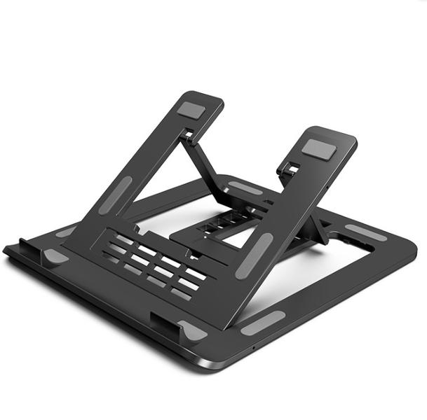 Portable Laptop Stand | Non-Slip Silicone Pads | Collapsible Design |