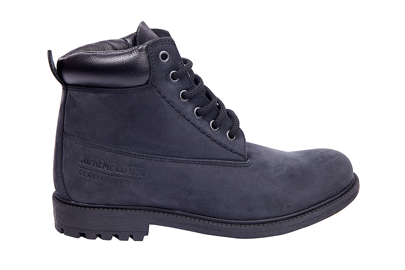 Supreme Leather Men's Genuine Leather Hunter Lace-Up Boots