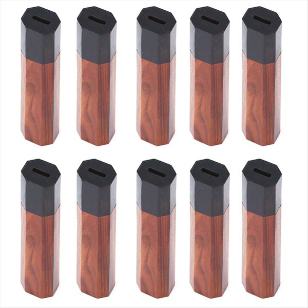 10Pcs Japanese Chef Knife Handle DIY Kitchen Knives ECO Friendly Wooden Kni