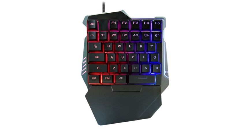 DW One Hand 35 Keys RGB Gaming Keyboard G7
