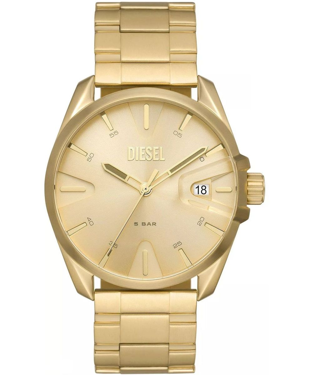 Diesel Ms9 Mens Gold Stainless Steel Watch-DZ2163SET | Shop Today