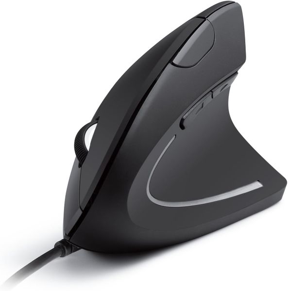 USB Wired Vertical Mouse, Ergonomic Design Mouse for Computer and Laptop