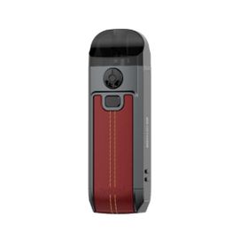 Smok Nord 4 Vape Pod kit - Leather Series Red