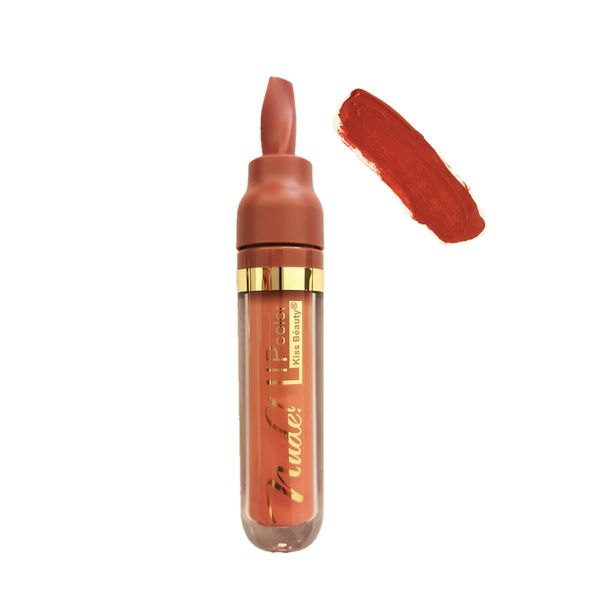 Kiss Beauty Matte Liquid Lip Color - Nude Lipstick