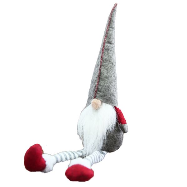 Christmas Long Legged Faceless Doll Elf Dwarf Perfect Holiday Gift C